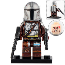 Din Djarin (Beskar Armor) Star Wars Mandalorian Lego Compatible Minifigure Brick - £2.38 GBP