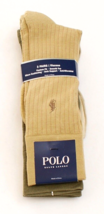 Polo Ralph Lauren Assorted Trouser Socks 3 in Package Men&#39;s 6-12.5  NWT - £31.15 GBP