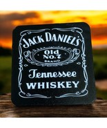 Jack Daniels 3d Printed Coaster Set Black Set Of 4 - $279.15 MXN