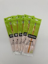 Dixon Pencils 8 Pack #2 HB Real Wood with Eraser Standard Number 2 (Lot ... - $4.99