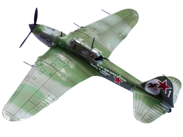 Ilyushin IL-2M3 Sturmovik Aircraft Green Camouflage &quot;Double Hero of the Soviet U - £58.22 GBP