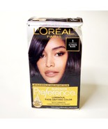 L&#39;Oreal Superior Preference Permanent Hair Color #1 ULTIMATE BLACK - £10.39 GBP