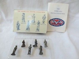 Liberty Falls 6 Pc Solid Pewter Figurines AH31 Nib - £3.99 GBP