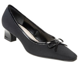 Woman&#39;s Naturalizer Galley Black Pumps Comfort Heels Size 10N - £14.74 GBP
