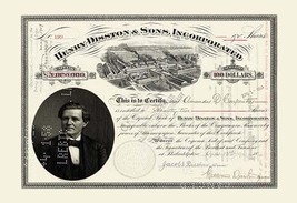 Henry Disston &amp; Sons Inc. 20 x 30 Poster - £20.44 GBP