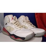 Air Jordan Boys Mars 270 GS Basketball Shoes BQ6508-100 White Fire Red 7Y - £37.31 GBP