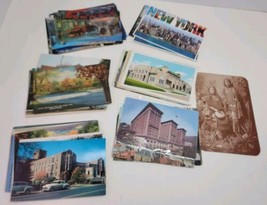 65 VTG Antique Post Card Mixed Lot postcard Color B&amp;W Rare USA Old Photo - £26.43 GBP