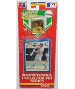 &#39;91 MVP MLB Collector Pin Series Atlanta Braves Dave Justice Ace Novelty... - £1.58 GBP