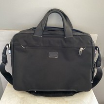 Tumi Arrive Sawyer Brief Case Laptop Bag Suitcase Messenger Luggage Tag - £103.75 GBP