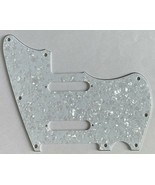 Guitar Pickguard For Jazzcaster/Telemaster Hybrid 2 Pickup 4 Ply White P... - £12.65 GBP