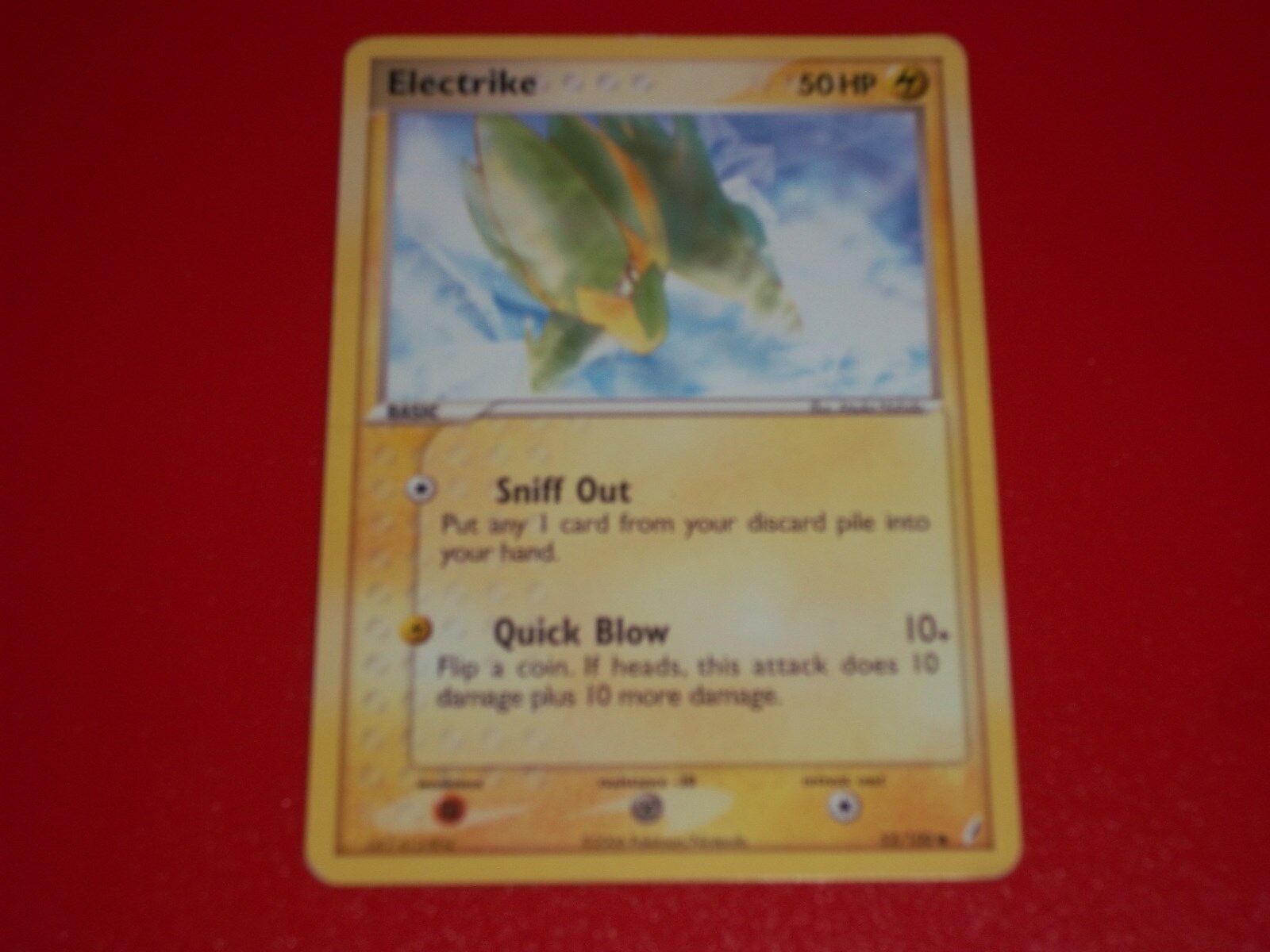 Pokémon #52 Electrike Pokemon Card - $9.99