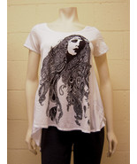 Lauren Moshi White Bella Tail Swing Tee Gypsy Girl NEW - 2027-TNC-1146 - $128.92 CAD