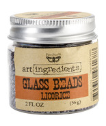Finnabair Art Ingredients Glass Beads 2oz Licorice - €6,76 EUR