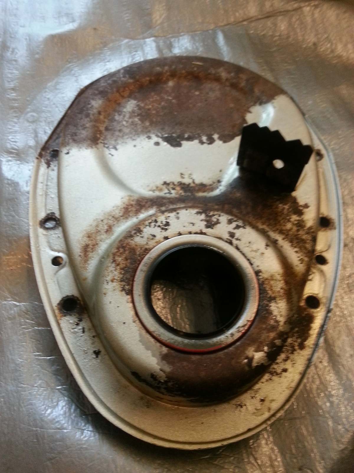 GM Motor V8 5.7L OMC Sterndrive 14050642 Crankcase Front Timing Chain Co... - $19.95