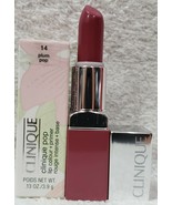 Clinique 14 PLUM POP Lip Colour + Primer Lipstick Intense Base .13 oz/3.... - £19.82 GBP