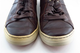 Marc Ecko Fashion Sneakers Brown Leather Men Shoes Size 8 Medium - £31.32 GBP