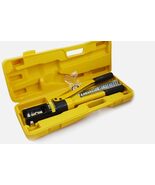 16T Hydraulic Crimping Tool Wire Battery Cable Terminal Crimper 11 Dies - $35.12 CAD
