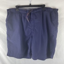 Tommy Hilfiger Swim Trunks Men 2XL Blue Bathing Suit Shorts Beach EUC Designer - £7.42 GBP