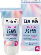 Balea 5% Urea Day Time Face Cream Moisturizer Spf 15-50ml -FREE Shipping - £9.14 GBP