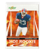 2007 Score Football Hot Rookie Marshawn Lynch RC HR-4 Buffalo Bills Seah... - $45.16 MXN