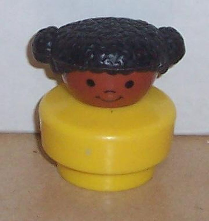 Primary image for Vintage 90's Fisher Price Chunky Little People Aretha figure FPLP
