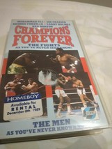 Champions Forever The Fights - Muhammad Ali - Boxing  PAL VHS  Tape - Ex... - £14.12 GBP