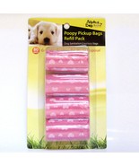 Alpha Dog Series Poopy Pick up Bags Refill Pack 80BAGS - PINK (Pack of 12) - £28.74 GBP