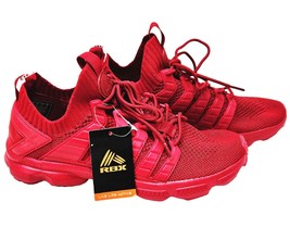 Mens 9 - Reebok Leap-K RBX Active EF9003 - Red Cross-training Or Walking Shoes - £43.45 GBP