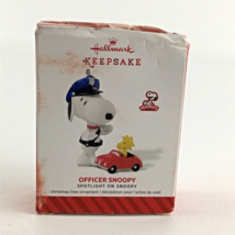 Hallmark Keepsake Ornament #17 Peanuts Gang Spotlight On Officer Snoopy ... - £23.69 GBP