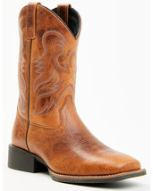 Cody James Men&#39;s Ace Performance Broad Square Toe Western Boots - $128.69