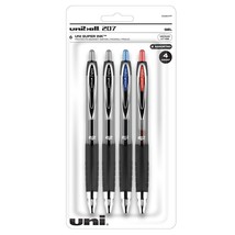 uni-ball 207 Retractable Fraud Prevention Gel Pens, Medium Point, 0.7 mm, Black  - £14.21 GBP