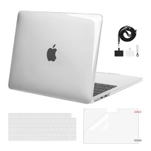 Crystal Clear MacBook Air 13 Inch Case with Keyboard Cover and Screen Film - $27.71