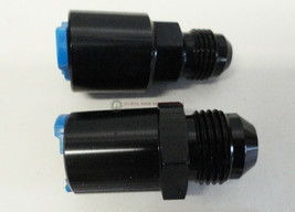 LT1 LT4 LS1 LQ4 LQ9 Fuel Rail Adapter Fittings Feed/Return An 8/6 Push On Black - £17.62 GBP