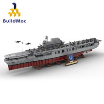 Ship Building Blocks MOC Bricks Toy for The USS Enterprise CV-6 Aircraft Carrier - £544.93 GBP