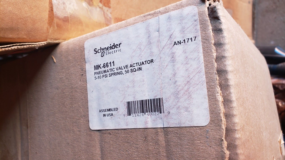 NEW TAC Schneider Pneumatic Valve Actuator 5-10 PSI Spring # MK-6611 Item image 2