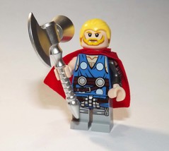 Building Block Thor Classic Comic version Marvel Minifigure US Toy Minifigure Cu - £5.51 GBP