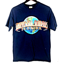 Vintage Universal Studios T Shirt Mens Medium Florida Blue Short Sleeve ... - £11.35 GBP