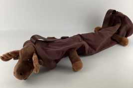 Yoga Pets Yoga Mat Carrier Bag Plush Moose Tote Bag Animal Brown Shoulde... - £19.09 GBP