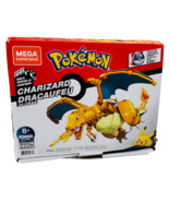 Pokemon Charizard Mega Construx 222 Piece Set Mattel New dented box - $18.94 CAD