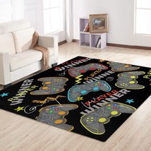 Gaming Room Carpet Rugs For Kids Teen Boys Bedroom, Gamer Room Decor, 59&quot;*39&quot; - £37.56 GBP