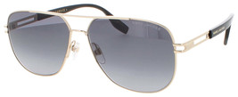 MARC JACOBS MARC-633/S-0RHL/9O Sunglasses Sun Glasses 0RHL GOLD Authenti... - $123.74