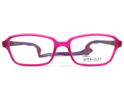 Miraflex Kids Eyeglasses Frames TOM C.139 Purple Pink Rectangular 49-17-135 - £40.93 GBP