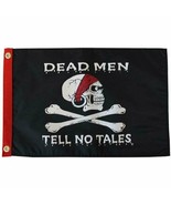 Flappin&#39; Flags &quot; Dead Men Tell No Tales &quot; 12&quot; x 18&quot; Flag Double Sided Print - £11.36 GBP