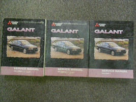 1999 2000 Mitsubishi Galant Service Atelier Manuel Set OEM Concessionnaire Books - $123.12