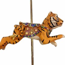 Mr Christmas Carousel Replacement Part Animal on 12 in Metal Pole Tiger ... - $10.40