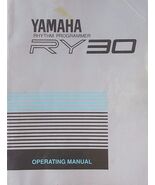 Yamaha RY30 Drum Machine / Rhythm Programmer Original Owner&#39;s Manual Boo... - €42,61 EUR