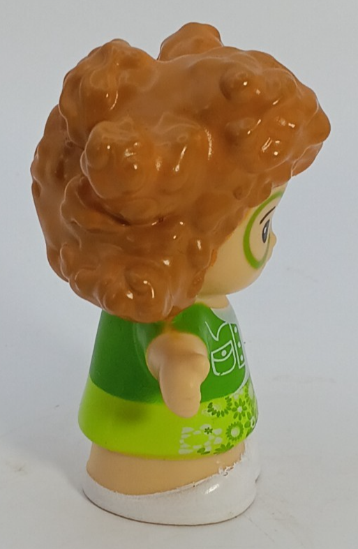 Fisher Price Sofie Green Glasses and Outfit with Floral Skirt 2012. Item image 4