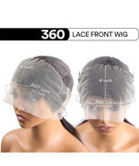 360 HD Lace Front Wig Human Hair 250% Density Body 40inches 2.5 United S... - $1,233.54