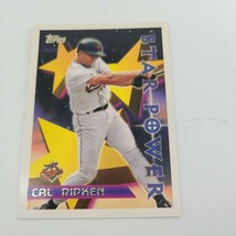 1996 Topps Cal Ripken #222 Star Power Baltimore Orioles Baseball Card - $1.00