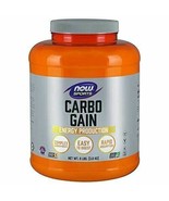 NEW NOW Sports Carbo Gain Powder Energy Production Non-GMO 8-Pound - $49.42